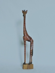 Skinny Giraffe aus Jacarandaholz (H ± 30 cm)